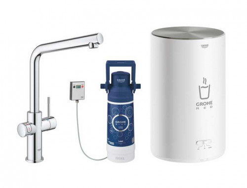 Grohe Red Duo New, бойлер M-size, L-излив (хром)