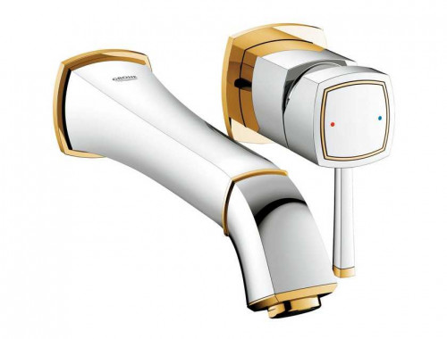 Grohe Grandera (M-Size) настенный монтаж (золото) Grohe Grandera (M-Size) настенный монтаж (золото)