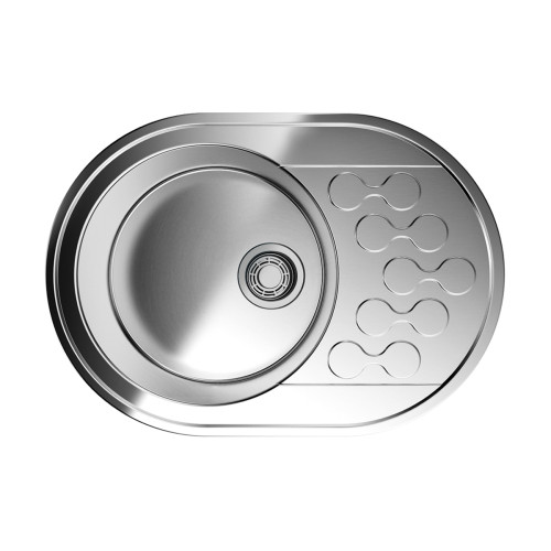 Omoikiri Kasumigaura 65-IN нерж.сталь/нержавеющая сталь Omoikiri Kasumigaura 65-IN нерж.сталь/нержавеющая сталь