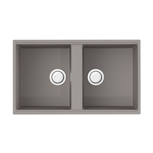 Omoikiri Kitagawa 83-2-U-GR Artceramic/leningrad grey