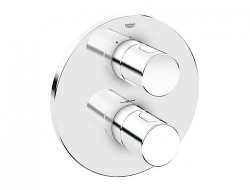 Grohe Grohtherm 3000 Cosmopolitan округлая внешняя часть термостатического смесителя для душа