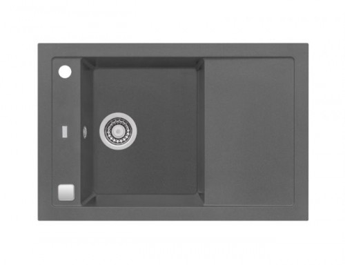 Alveus FORMIC 30 GRANITAL+ STEEL-G04M 760X500 1X с сифоном 1127749