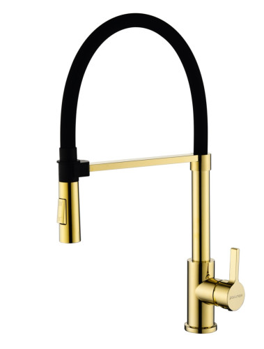 Paulmark Смеситель для кухни Halt, золото, Ha214021-G
