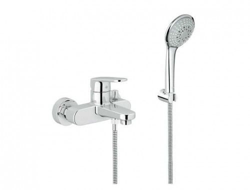 Grohe Europlus смеситель для ванны с душем с душевым гарнитуром Grohe Europlus смеситель для ванны с душем с душевым гарнитуром