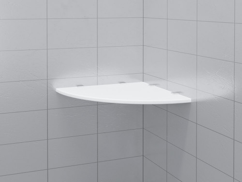 Полка для ванной угловая Unirock A250R