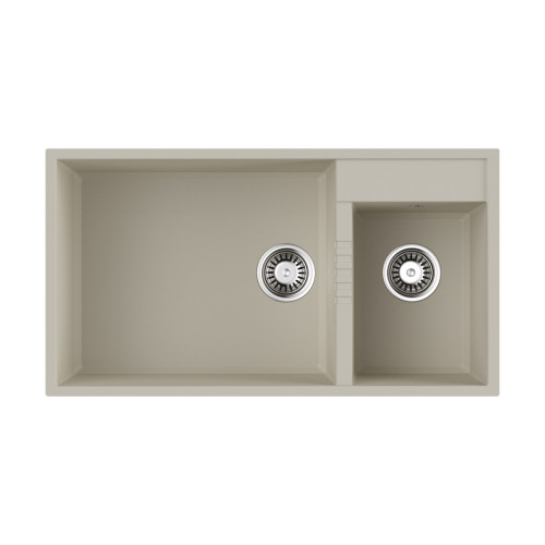 Omoikiri Tedori 85-2-U-WH Tetogranit/белый Omoikiri Tedori 85-2-U-WH Tetogranit/белый