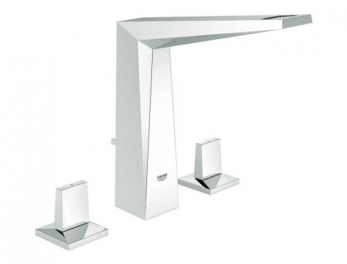 Grohe Allure Brilliant (M-Size) на 3 отверстия с донным клапаном (высокий излив)