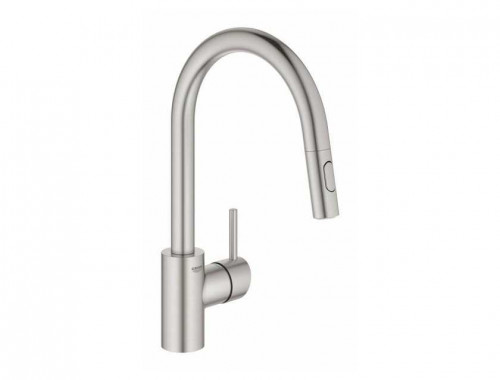 Grohe Concetto высокий излив (суперсталь)