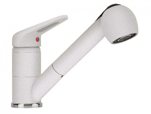 Franke Novara plus (гранит) со шлангом (белый)