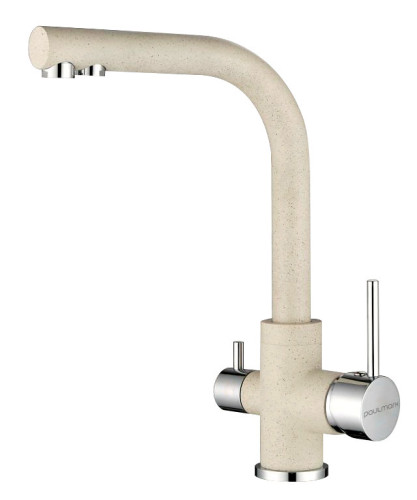 Paulmark Смеситель для кухни ESSEN, бежевый, 213011-328