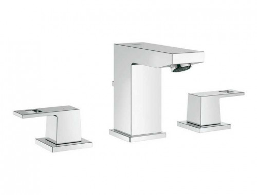 Grohe Eurocube (S-Size) на 3 отверстия с донным клапаном