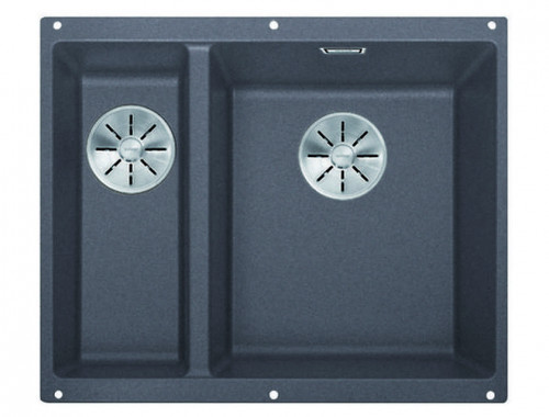 Blanco Subline 340/160-U (чаша справа) (темная скала)