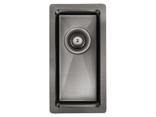 Paulmark Мойка нерж. сталь AISI304 KLEIN, PM202344-GM, вороненая сталь, 230х440мм Paulmark Мойка нерж. сталь AISI304 KLEIN, PM202344-GM, вороненая сталь, 230х440мм