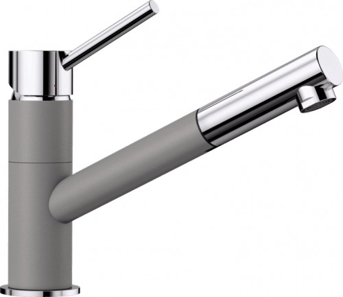 Blanco Kano-S Silgranit (алюметаллик)