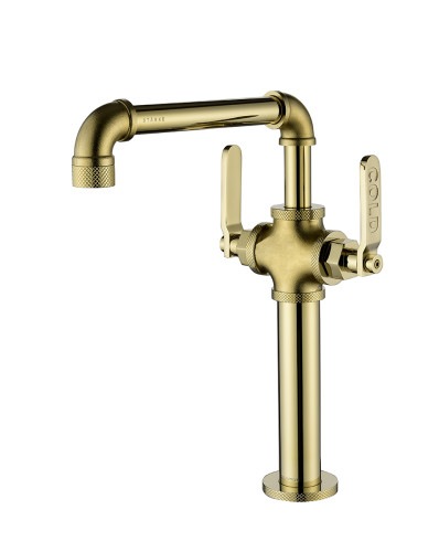 Paulmark Смеситель для кухни LOFT, Lo226006-G, золото