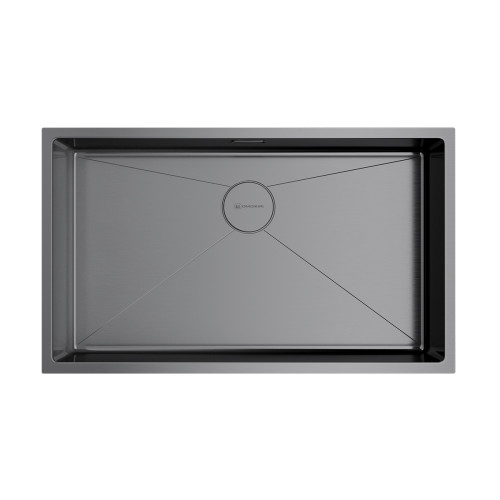 Omoikiri Taki 74-U/IF-GM нерж.сталь/вороненая сталь Omoikiri Taki 74-U/IF-GM нерж.сталь/вороненая сталь