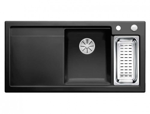 Blanco Axon II 6 S Ceramic PuraPlus (черный) чаша справа Blanco Axon II 6 S Ceramic PuraPlus (черный) чаша справа