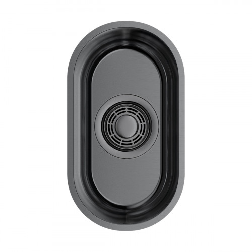 Omoikiri Omi 16-U-GM (вороненая сталь)