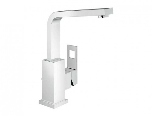 Grohe Eurocube (L-Size) с донным клапаном и высоким изливом (хром)