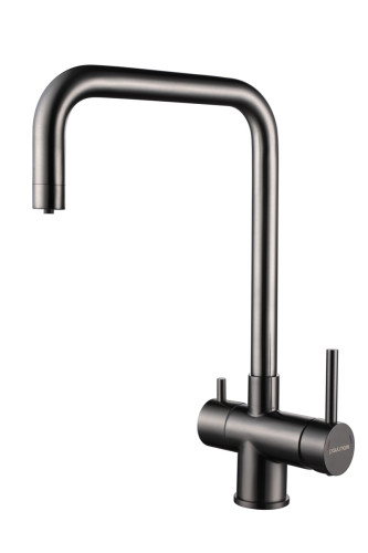 Paulmark Смеситель для кухни Wetter, вороненая сталь, We213030-GM