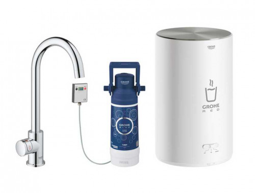 Grohe Red Mono вертикальный вентиль и бойлер M-size