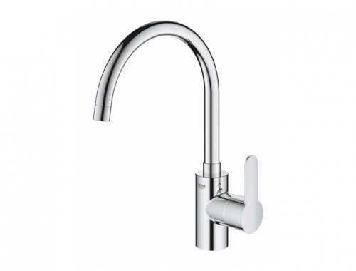 Grohe Eurostyle Cosmopolitan высокий излив, рычаг сбоку