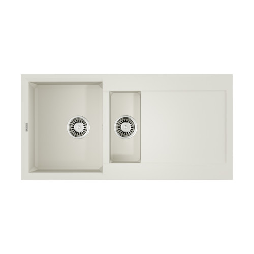 Omoikiri Sakaime 100-2-WH Tetogranit/белый