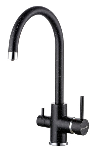 Paulmark Смеситель для кухни ESSEN, черный, 213211-308