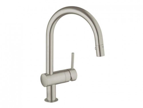 Grohe Minta выдвижной C-излив (суперсталь)