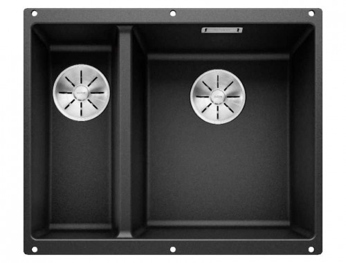 Blanco Subline 340/160-U (чаша справа) (черный) Blanco Subline 340/160-U (чаша справа) (черный)