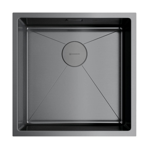 Omoikiri Taki 44-U/IF-GM нерж.сталь/вороненая сталь Omoikiri Taki 44-U/IF-GM нерж.сталь/вороненая сталь