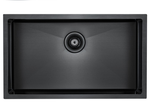 Paulmark Мойка нерж. сталь AISI304 KOHER, PM807444-GM, вороненая сталь, 740х440мм Paulmark Мойка нерж. сталь AISI304 KOHER, PM807444-GM, вороненая сталь, 740х440мм