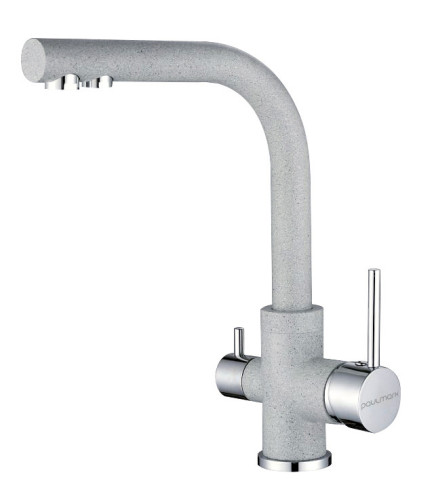 Paulmark Смеситель для кухни ESSEN, серый, 213011-310