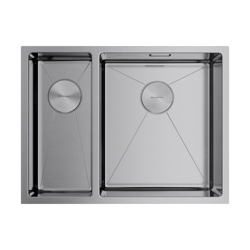 Omoikiri Taki 58-2-U/IF-IN-R нерж.сталь/нержавеющая сталь Omoikiri Taki 58-2-U/IF-IN-R нерж.сталь/нержавеющая сталь