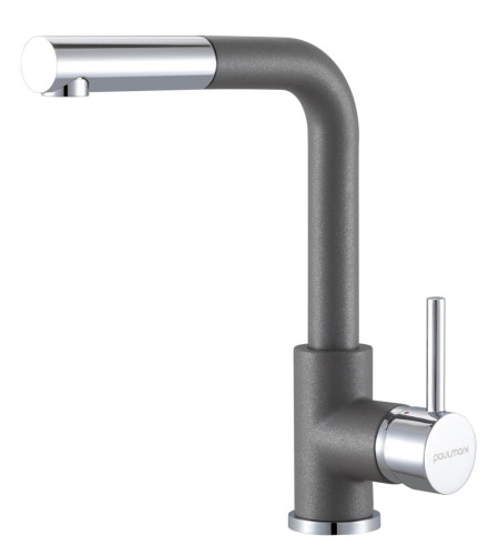 Paulmark Смеситель для кухни Kassel, серый металлик, Ka214311-402