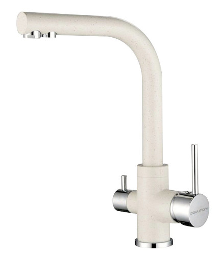 Paulmark Смеситель для кухни ESSEN, белый, 213011-331