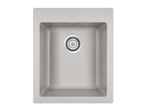 Paulmark Мойка кварцевая LEER, PM104249-GR, серый, 415х490 мм