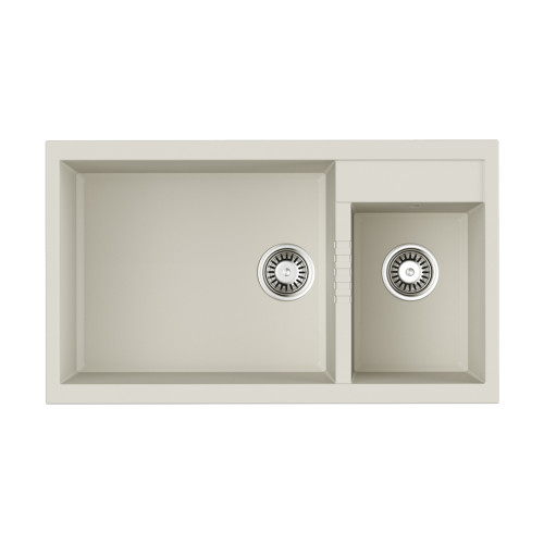 Omoikiri Tedori 86-2-LB-WH Tetogranit/белый Omoikiri Tedori 86-2-LB-WH Tetogranit/белый