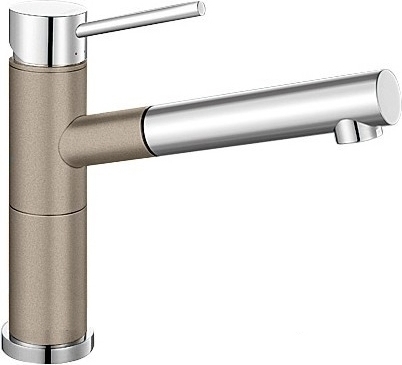 Blanco Alta-S Compact Silgranit (серый бежевый)