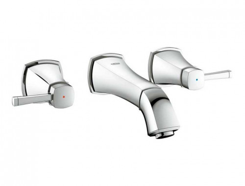 Grohe Grandera (S-Size) настенный монтаж, 2 рычага
