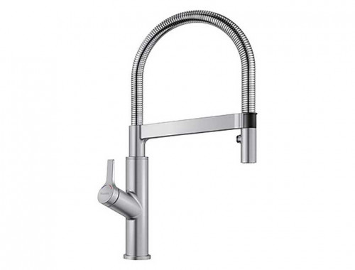 Blanco Solenta-S Senso (нержавеющая сталь) UltraResist ручка слева