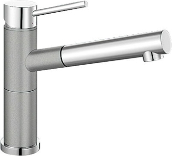 Blanco Alta-S Compact Silgranit (алюметаллик)