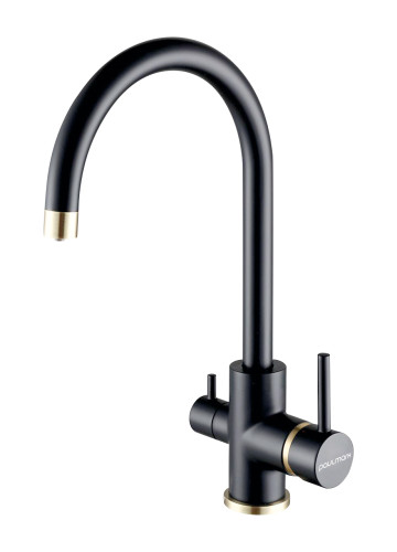Paulmark Смеситель для кухни ESSEN, антрацит-бронза, 213211-401BR