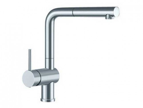 Blanco Linus-S (нержавеющая сталь) ручка слева