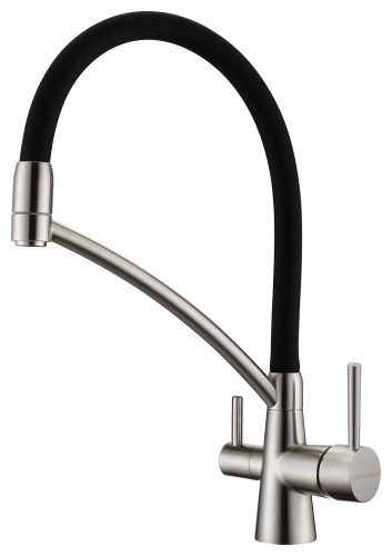 Paulmark Смеситель для кухни SIEGEN, никель, 213111-NI