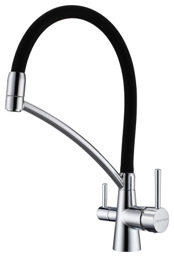 Paulmark Смеситель для кухни SIEGEN, хром/,белый, 213111-CR