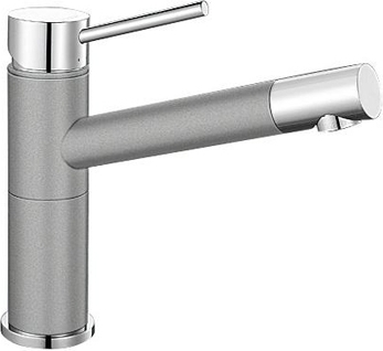 Blanco Alta Compact Silgranit (алюметаллик)