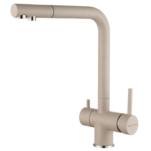 Paulmark Смеситель для кухни SKALEN, песок, 213020-302