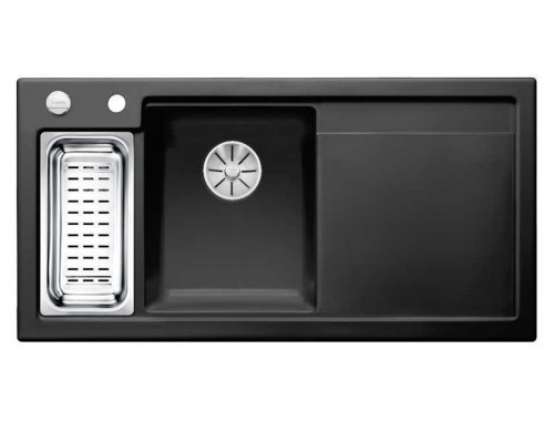 Blanco Axon II 6 S Ceramic PuraPlus (черный) чаша слева Blanco Axon II 6 S Ceramic PuraPlus (черный) чаша слева