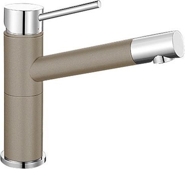 Blanco Alta Compact Silgranit (серый бежевый)